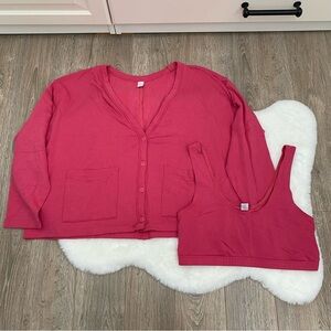 Old Navy Cardigan and Bralette Set